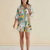 Mills Shirt - Paradise Print