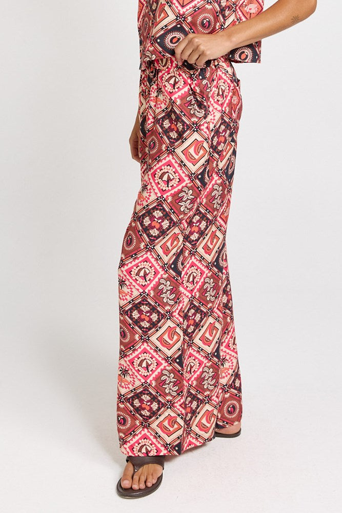 Sable Wide Leg Pant - Coco Print | Betty Basics