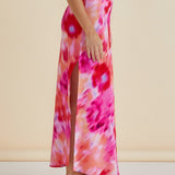 Mindy Skirt - Floral Abstract Print