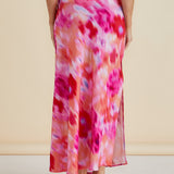 Mindy Skirt - Floral Abstract Print