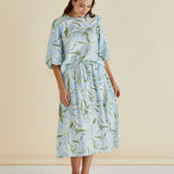 Belize Blouse Garden Print