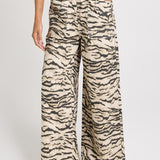 Saffra Relax Leg Jean - Animal | Betty Basics