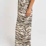 Saffra Relax Leg Jean - Animal | Betty Basics