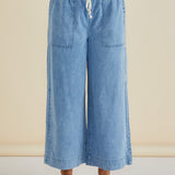Saffra Relax Leg Jean - Medium Wash