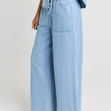 Saffra Relax Leg Jean - Medium Wash