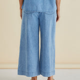 Saffra Relax Leg Jean - Medium Wash