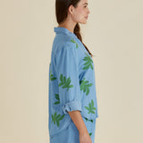 Daria Lyocell Shirt - Leaf Mid Wash