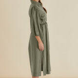 Angelina Dress - Olive