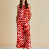 Copacabana Relax Pant - Sardinia Geo Print