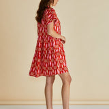 Copacabana Shirt Dress - Sardinia Geo Print