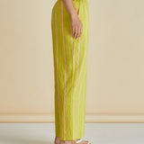 Hayman Pant - Yellow/Pink Stripe