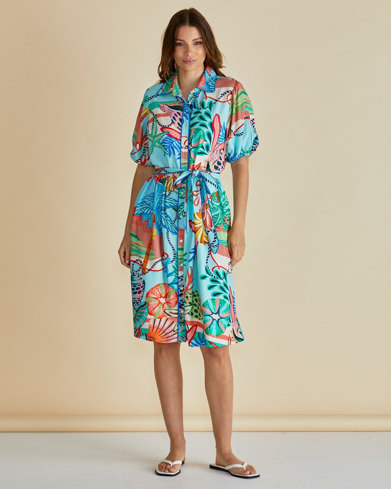 Rio Reef Dress - Rio Reef Print