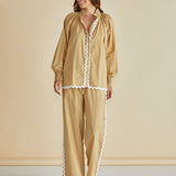 Romi Shirt - Beige Ric Rac