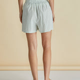 Jovie Shorts - Green Stripe
