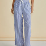 Georgie Pants - Navy Stripe