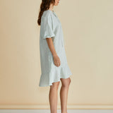 Livvy Dress - Green Stripe