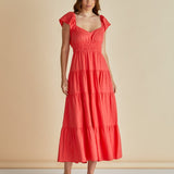 Sadie Dress - Red