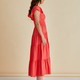 Sadie Dress - Red