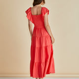 Sadie Dress - Red