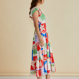 Sadie Dress - Seashell Print