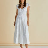 Sadie Dress - White