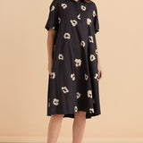 Savannah Swing Shirt Dress - Leopard Print