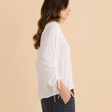 Belinda Blouse - White