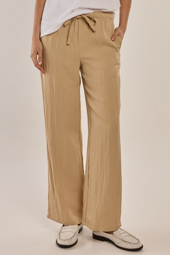 Sutton Relax Pant - Beige