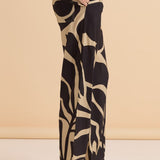 Sutton Relax Pant - Monochrome Floral