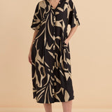Camille Dress - Monochrome Floral