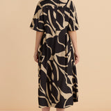 Camille Dress - Monochrome Floral