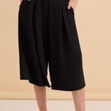 Rae Relax Culotte - Black