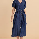 Lee Lyocell Dress - Dark Blue Wash