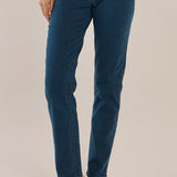 Rita Relax Skinny Jean - Dusty Blue