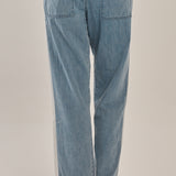 Callie Denim Jogger - Medium Blue