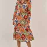 Lyon Dress - Villa Floral Print