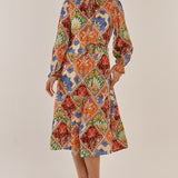 Lyon Dress - Villa Floral Print