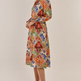 Lyon Dress - Villa Floral Print