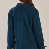 Dubai Blouse - Dark Vintage Wash