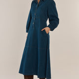 Detroit Dress - Dark Vintage Wash