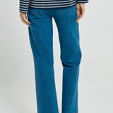 Patch Pocket Jean - Vintage Blue