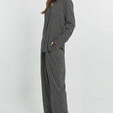 Tessa Relax Pant - Nutmeg Geo Print
