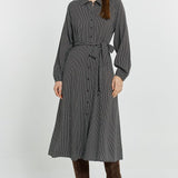 Tessa Shirt Dress - Nutmeg Geo Print
