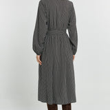 Tessa Shirt Dress - Nutmeg Geo Print