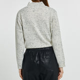 Poppy PU Jogger - Black PU