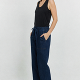 Quinn Stretch Jogger - Blue Wash