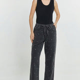 Quinn Stretch Jogger - Star Print