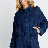 Goldie Jacket - Dark Blue