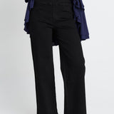 Straight Stretch Jean - Black