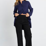 Straight Stretch Jean - Black